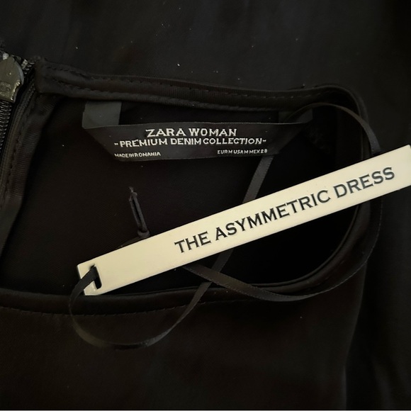 NWT ZARA The Asymmetric Dress - Picture 6 of 6